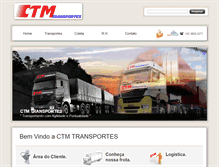 Tablet Screenshot of ctmtransportes.com.br